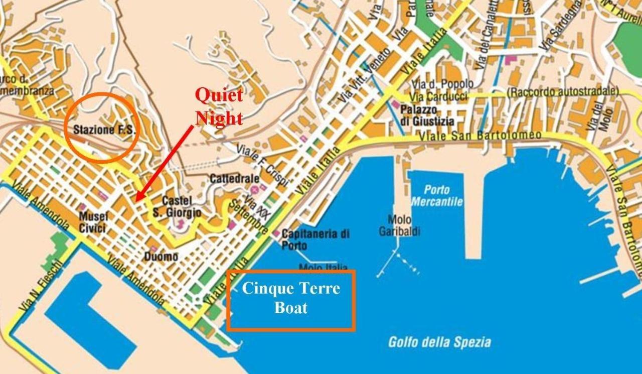 Quiet Night Affittacamere La Spezia Ngoại thất bức ảnh